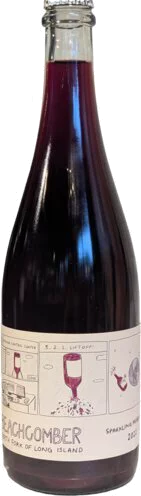 Beachcomber Sparkling Merlot 2022 skin contact natural wine pet nat