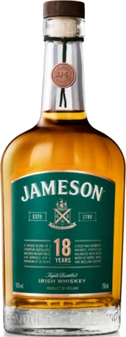Jameson Irish Whiskey 18 Years (750mL)