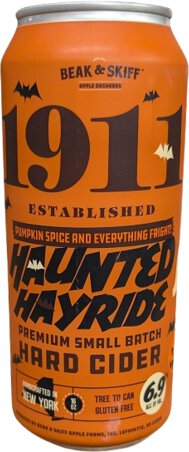 1911 Cider Haunted Hayride Pumpkin Spice Hard Cider