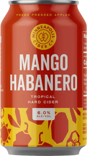 Minneapolis Cider Co Mango Habanero Cider