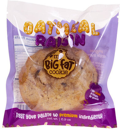 My Big Fat Cookie Oatmeal Raisin