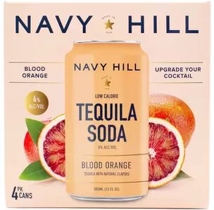Navy Hill Tequila Soda Blood Orange