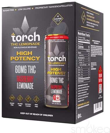 Torch Raspberry Lemonade 60mg THC Seltzer