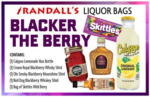 Liquor Bag - Blacker The Berry