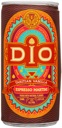 Dio Canned Cocktails Tahitian Vanilla Espresso Martini