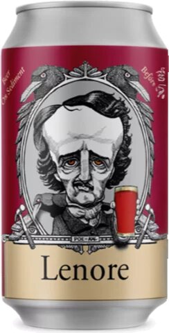 Raven Beer Lenore Raspberry Wheat 12oz 6pk Cans