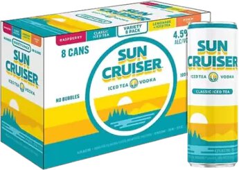 Sun Cruiser Iced Tea Variety 8pk Cans