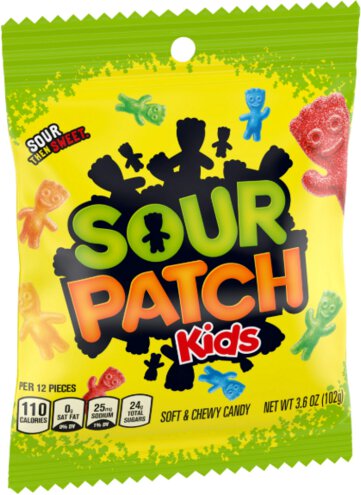 Sour Patch Bags Soft & Chewy Sour Then Sweet Kids
