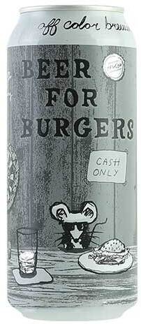 Off Color Beer For Burgers Helles Bock Blended With Ba Lager