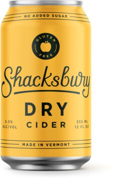 Shacksbury Deer Snacks Wild Yeast Dry Cider