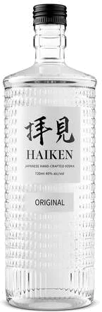 Haiken Orignal Japanese Rice Vodka Table