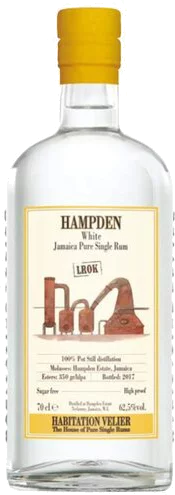 Hampden Estate Habitation Velier Lrok White Jamaican Pure Single Rum