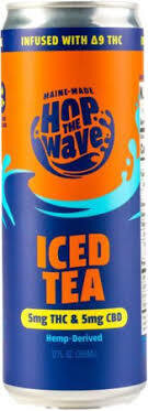 Hop The Wave Iced Tea 5mg Thc & 5mg Cbd