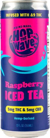Hop The Wave Infused Raspberry Iced Tea Thc 5mg Cbd