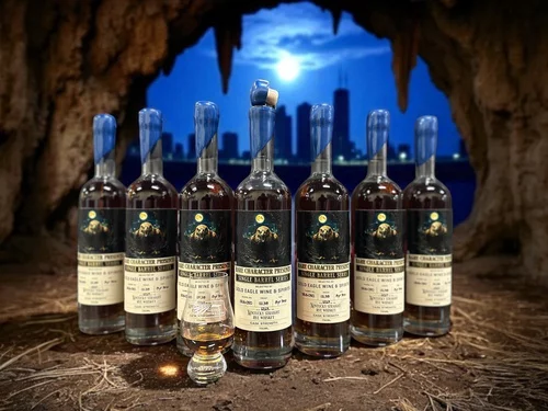 Rare Character 8 Year Kentucky Straight Rye Gold Eagle SEG-050 Barrel Proof Single Barrel Select