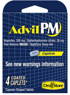 Advil Pm Caplets Nos