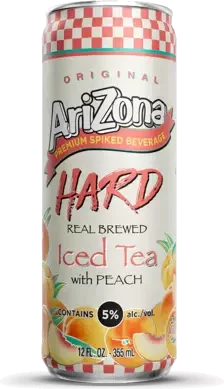 Arizona Hard Iced Tea With Peach