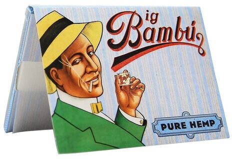 Bambu Pure Hemp Big Cigarettes Paper