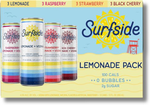 Surfside Lemonade Vodka Variety Pack