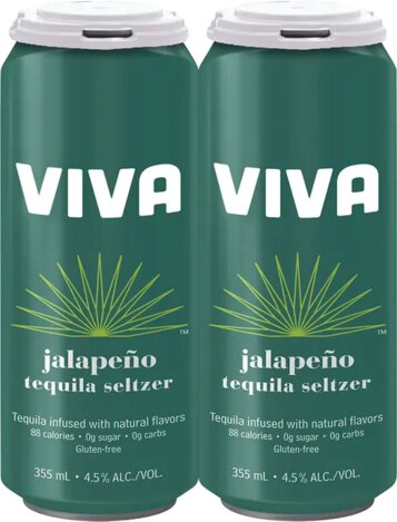 Viva Jalapeno Tequila Seltzer