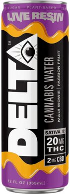 Delta Passion Fruit 20mg Thc Seltzer