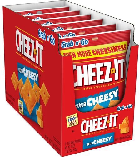 Cheez It Extra Cheesy