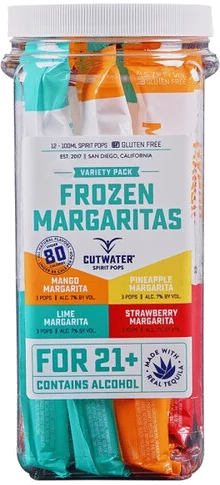 Cutwater Frozen Margarita Spirit Pops Mango Margarita