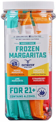 Cutwater Frozen Margarita Spirit Pops Pineapple Margarita