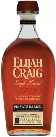 Elijah Criag 10 Years Old Private Single Barrel Whiskey