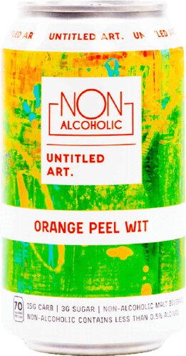 Untitled Art Non Alcoholic Orange Peel Wit