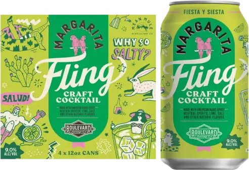 Fling Margarita Cans