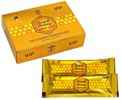 Honey With Secret Miracles For Men Vip Authentic Golden Pack