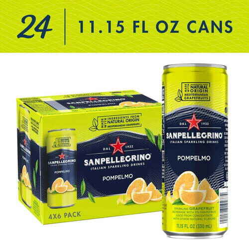 SANPELLEGRINO POMPELMO GRAPEFRUIT