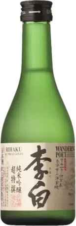 Rihaku Wandering Poet Junmai Ginjo Sake