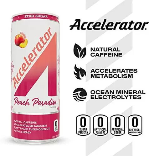 Shoc Accelerator Peach Paradise Zero Sugar