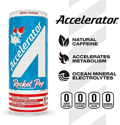 Shoc Accelerator Rocket Pop Zero Sugar