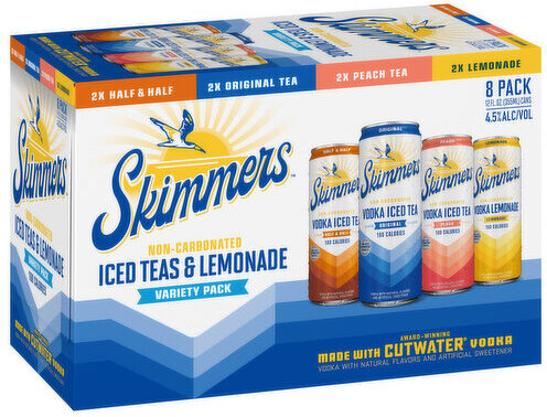 Skimmers Iced Teas & Lemonade Variety