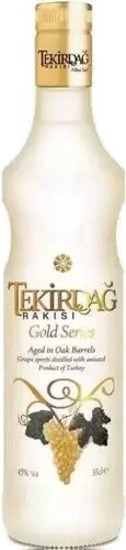 Tekirdag Rakisi Gold Series Anise Flavored Turkish Liquor
