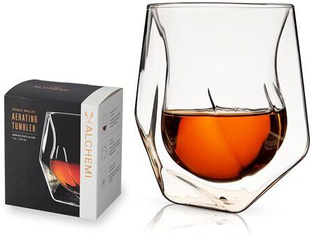 Viski Alchemi Double Walled Aerating Tumblers