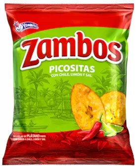 Yummies Zambos Plantain Chips Spicy W Chili Lime & Salt