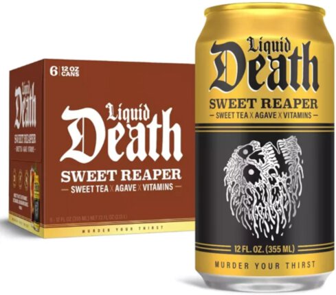 Liquid Death Sweet Reaper