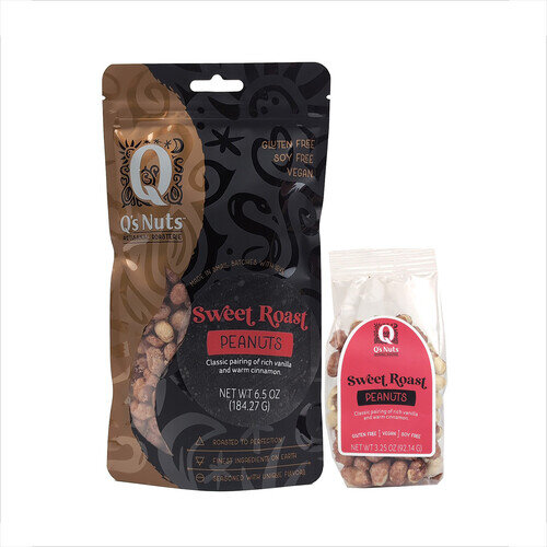 Qs Nuts Sweet Roasted Peanuts