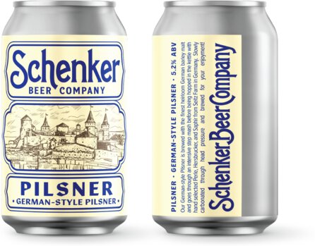 Schenker Beer Co Pilsner