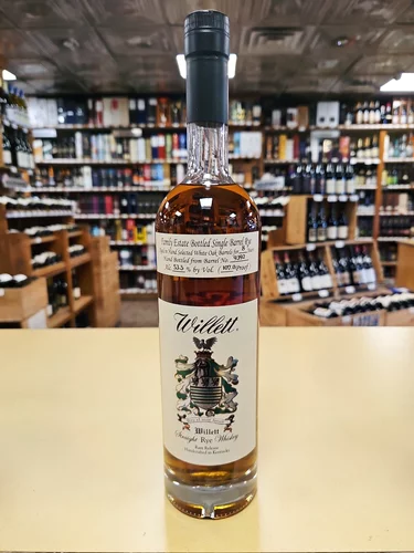 Willet Family Estate Single Barrel Straight Rye 8 Year