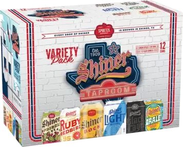 Shiner Taproom Variety Pack