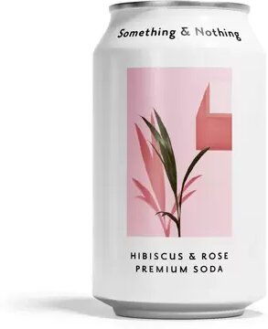 Something & Nothing Hibiscus Rose Spritz 330ml Can