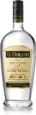 El Dorado 3 Year Old Cask Aged Demerara Rum Guyana