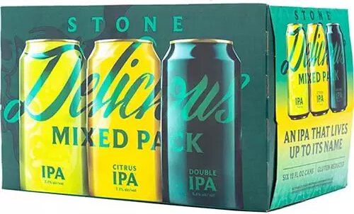 Stone Delicious Ipa Mixed 6pk Cans