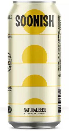 Soonish Natural Beer 19oz