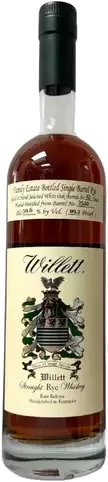 Willet Rare Release 12 Years Old Straight Rye Whiskey